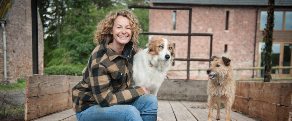 Kate Humble in Muck Boots